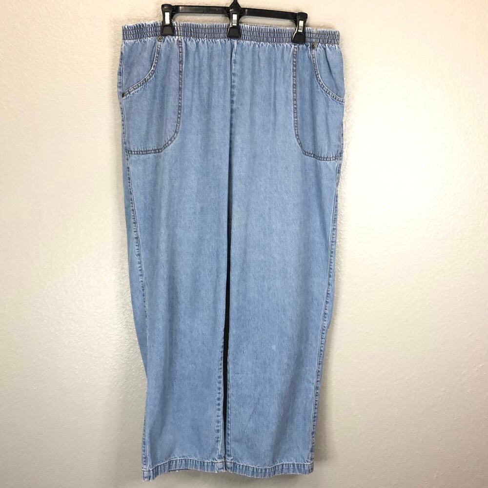 American Sweetheart Jeans Size 37in Waist Approx 18 Elastic Stretch Cotton Jeans